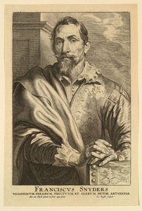 弗兰斯-斯奈德斯肖像，选自《圣像原理》（Icones Principum Virorum