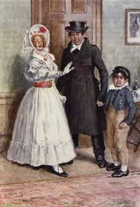 尼古拉斯尼克莱比的插图 作者 在Charles Edmund Brock之后