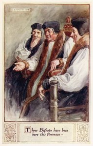 三位主教来到这个上午 作者 在Charles Edmund Brock之后