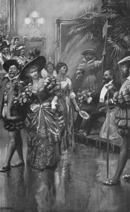 1885年5月19日，皇家水彩画家学院的化装舞会
