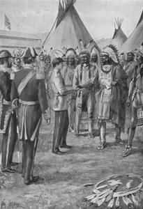 The Red Mans Welcome，1860年加拿大威尔士亲王