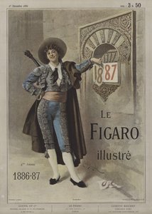 Le Figaro Illustre的封面，1886年12月1日