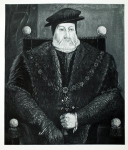 查尔斯布兰登，萨福克公爵，1544年，酒吧。 1902年（珂罗版） 作者 放学后