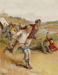 三足竞赛（chromolitho） 作者 在弗兰克·费勒之后