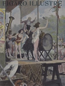 游行。封面的光辉费加罗，1897年11月