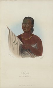 Nah-pope，The Soup，A Sac Warrior（aquatint）
