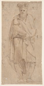 站立的阿特兰特（达契亚人的俘虏） 作者 after Giorgio Vasari