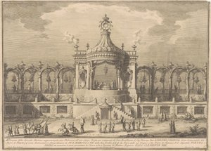1760年为奇纳河建造的第二座建筑：一个中国风的展馆