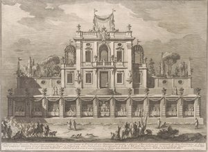 1762年为奇纳河建造的第二座马奇纳：奥斯曼风格的亭子或游乐场所