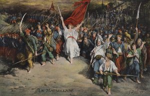 Marseillaise，1870年 作者 古斯塔夫之后多尔