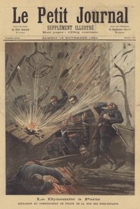 无政府主义炸弹袭击巴黎警察局 作者 在Henri Meyer之后