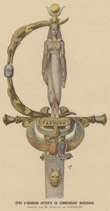 授予Jean-Baptiste Marchand少将的荣誉之剑 作者 在Henri Meyer之后