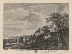 山城的风景 作者 在 Jan van der Heyden 之后 Jeanne Deny