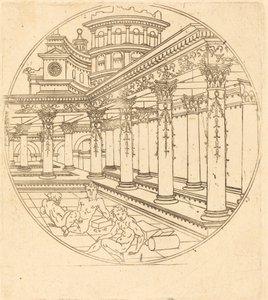 画廊中的三个人物 作者 在让·德·古尔蒙一世之后