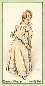 Becky Sharp，名利场（chromolitho）