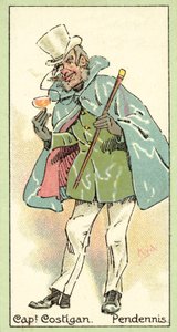 Costigan船长，Pendennis（chromolitho） 作者 约瑟夫·克莱顿·克拉克之后