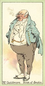 Goldmore先生，Snobs书（chromolitho）