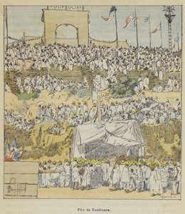 Fete du Fandroana 作者 在路易斯·查尔斯·轰炸之后