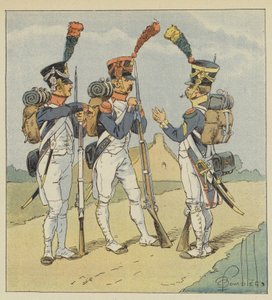 线步兵，Fusilier，Grenadier，Voltigeur