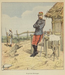 Le General Metzinger 作者 在路易斯·查尔斯·轰炸之后