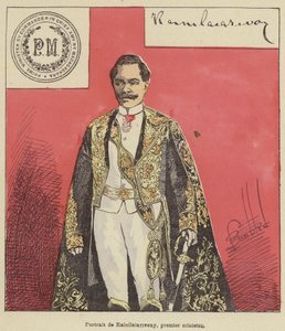 肖像de Rainilaiarivony，首席迷你