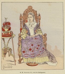 SM Ranavalo III，纯马达加斯加 作者 在路易斯·查尔斯·轰炸之后