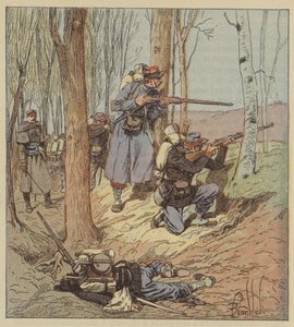 Artenay的Skirmishers 作者 在路易斯·查尔斯·轰炸之后