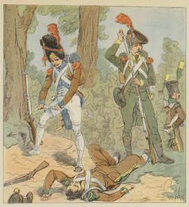 意大利军队，Piedion Legion，Battle Infantry，1806，Legion Italic，1800