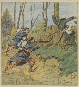 Zephyrs追逐普鲁士人 作者 在路易斯·查尔斯·轰炸之后