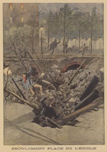 巴黎Place de lEtoile的沉降