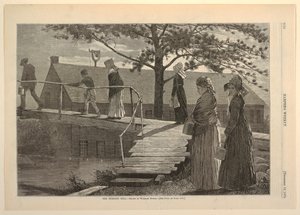 晨钟》，摘自《哈珀周刊》，1873 年 12 月 13 日，第 1116 页。 作者 在温斯洛荷马之后
