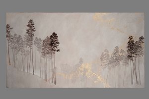 合唱团（布面油画和金箔）