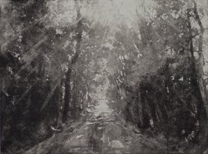 哈利路亚二世，2017年，蚀刻和aquatint在纸上
