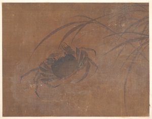 螃蟹和芦苇 作者 匿名的