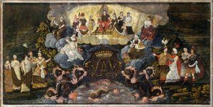 法语：1680 年 3 月 7 日王储与巴伐利亚玛丽-安娜婚礼上的寓言故事 作者 匿名的