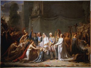 法语：1814 年 5 月 3 日路易十八进入巴黎的寓意 作者 匿名的