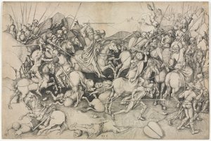 克拉维霍圣詹姆斯大帝之战 作者 归功于 Martin Schongauer