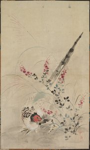野鸡和草 作者 归于绪方光麟