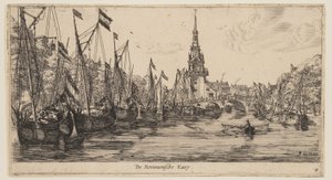 阿姆斯特丹风景》中的 De Roowaensche Kaey