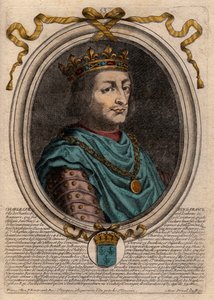 法国国王查理七世（1403-1461）的肖像 - 查理七世（1403-1461）法国国王