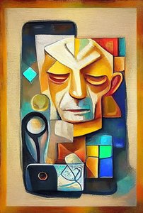 毕加索灵感艺术、抽象超现实主义绘画、壁画按需印刷