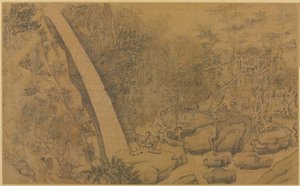龙眠山居 作者 李公麟的追随者