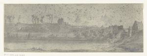 马斯特里赫特景色，1672 年
Adam Frans van der Meulen 1672 年绘制的法国入侵荷兰的图画照片，保存在戈贝兰博物馆（系列名称）