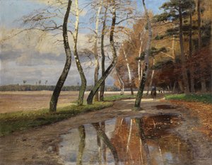 秋树下的骑手 作者 叫 Winter Schroeter Wilhelm Schroeter