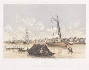 帕拉马里博的海滨和码头景观
Gezigten uit Neerland