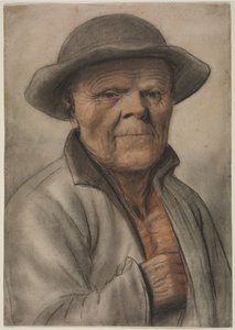 老人肖像 作者 尼古拉斯·拉格诺的举止