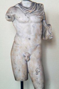 男性形象，罗马雕像来自希腊原作，罗马文明 作者 或 Magno Cesare Magni