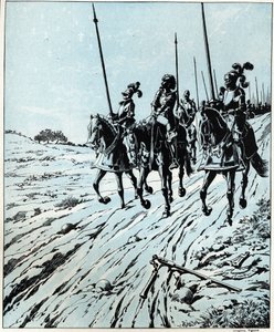 一切都失去了，因为弗朗索瓦一世（1494 - 1547）在1525年对查理五世（或查理五世1500-1558）的帕维亚战役失败后给他母亲的荣誉。约伯（Jacques Marie Gaston Onfray and Breville）的插图（Jacques-Marie）（1858-193 作者 Onfray de Breville Jacques Job的化名