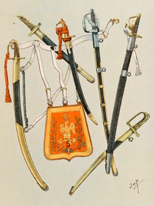 Jacques Marie Gaston Onfroy de Breville dit JOB (1858-1931) - 法国军队在任何时候的装备。部队的武器，第一组，私人收藏 作者 Onfray de Breville Jacques Job的化名