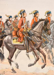 Jacques Marie Gaston Onfroy de Breville dit JOB (1858-1931) - 法国军队的装备：Beauffremont Dragons 1759，私人收藏 作者 Onfray de Breville Jacques Job的化名